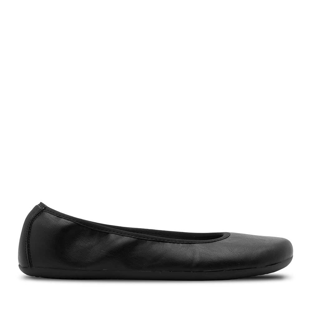 Groundies Bella Vegan Ballerina Dam Svarta 328407-TVS